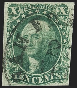 Sale 1162, Lot 77, 1851-56 Issue (Scott 5-17)