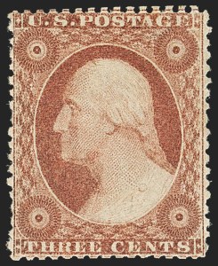 Sale 1162, Lot 90, 1857-60 Issue (Scott 18-39)