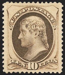 Sale Number 1163, Lot Number 139, 1879 American Bank Note Co. Issue (Scott 182-191) Sale Number 1163, Lot Number 139, 1879 American Bank Note Co. Issue (Scott 182-191)