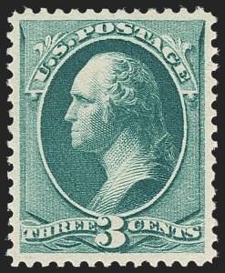 Sale 1163, Lot 145, 1881-83 American Bank Note Co. Issues (Scott 205-211B)