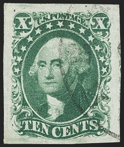 Sale Number 1163, Lot Number 15, 1851-56 Issue (Scott 7-17)