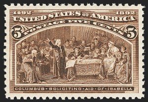 Sale Number 1163, Lot Number 171, 1893 Columbian Issue (Scott 230-245) Sale Number 1163, Lot Number 171, 1893 Columbian Issue (Scott 230-245)