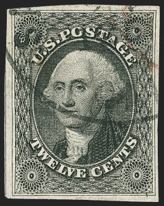 Sale Number 1163, Lot Number 19, 1851-56 Issue (Scott 7-17)