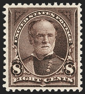 Sale Number 1163, Lot Number 206, 1895 Watermarked Bureau Issue (Scott 264-278) Sale Number 1163, Lot Number 206, 1895 Watermarked Bureau Issue (Scott 264-278)