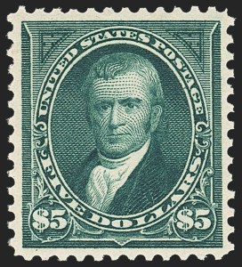 Sale Number 1163, Lot Number 212, 1895 Watermarked Bureau Issue (Scott 264-278)