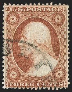 Sale Number 1163, Lot Number 26, 1857-60 Issue (Scott 19-39)