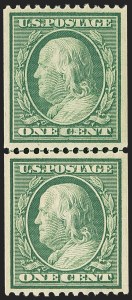Sale 1163, Lot 265, 1908-10 Washington-Franklin Issues (Scott 331-356)