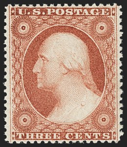 Sale Number 1163, Lot Number 27, 1857-60 Issue (Scott 19-39) Sale Number 1163, Lot Number 27, 1857-60 Issue (Scott 19-39)