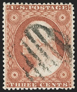 Sale 1163, Lot 28, 1857-60 Issue (Scott 19-39)