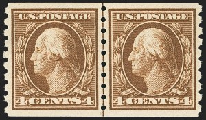 Sale 1163, Lot 299, 1910-13 Washington-Franklin Issue (Scott 374-396)