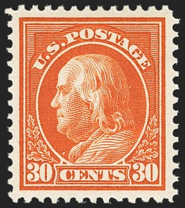 Sale Number 1163, Lot Number 319, 1912-14 Washington-Franklin Issue (Scott 405-423) Sale Number 1163, Lot Number 319, 1912-14 Washington-Franklin Issue (Scott 405-423)
