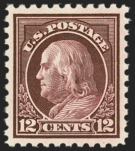 Sale Number 1163, Lot Number 332, 1913-15 Washington-Franklin Issues (Scott 424-440)