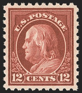 Sale 1163, Lot 333, 1913-15 Washington-Franklin Issues (Scott 424-440)