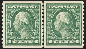 Sale 1163, Lot 339, 1913-15 Washington-Franklin Issues (Scott 441-461)
