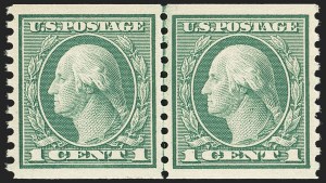 Sale 1163, Lot 346, 1913-15 Washington-Franklin Issues (Scott 441-461)