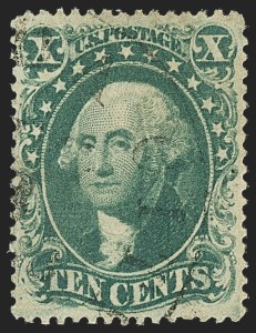 Sale Number 1163, Lot Number 36, 1857-60 Issue (Scott 19-39) Sale Number 1163, Lot Number 36, 1857-60 Issue (Scott 19-39)