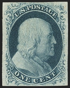 Sale Number 1163, Lot Number 5, 1851-56 Issue (Scott 7-17)