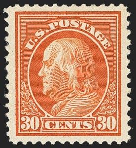 Sale Number 1166, Lot Number 1016, 1912-14 Washington-Franklin Issue (Scott 405-423) Sale Number 1166, Lot Number 1016, 1912-14 Washington-Franklin Issue (Scott 405-423)