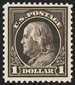 Sale 1166, Lot 1022, 1912-14 Washington-Franklin Issue (Scott 405-423)