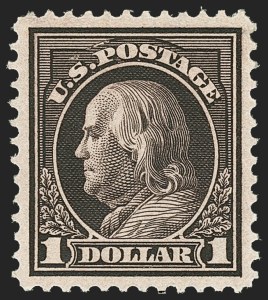Sale 1166, Lot 1024, 1912-14 Washington-Franklin Issue (Scott 405-423)
