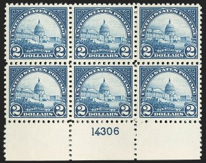 Sale 1166, Lot 1126, 1922-29 Issues (Scott 551-621)