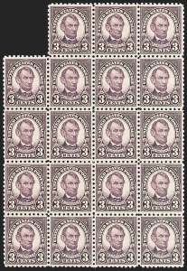 Sale 1166, Lot 1141, 1922-29 Issues (Scott 551-621)
