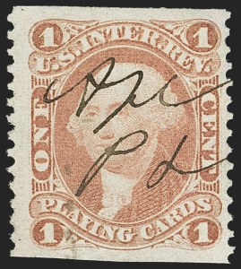 Sale 1166, Lot 1272, Revenues: First Issue (R1-R74)
