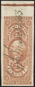 Sale 1166, Lot 1290, Revenues: First Issue (R1-R74)