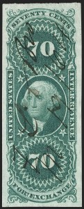Sale 1166, Lot 1301, Revenues: First Issue (R1-R74)