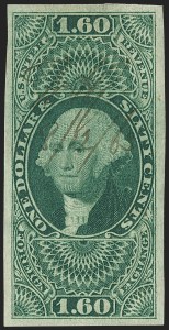 Sale 1166, Lot 1307, Revenues: First Issue, cont. (R77-R95)