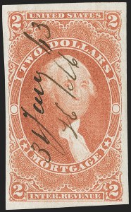 Sale 1166, Lot 1309, Revenues: First Issue, cont. (R77-R95)
