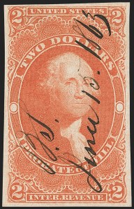 Sale 1166, Lot 1310, Revenues: First Issue, cont. (R77-R95)