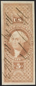 Sale 1166, Lot 1317, Revenues: First Issue, cont. (R77-R95)
