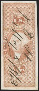 Sale 1166, Lot 1318, Revenues: First Issue, cont. (R77-R95)