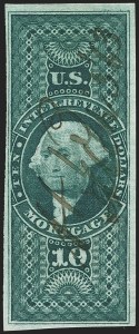 Sale 1166, Lot 1327, Revenues: First Issue, cont. (R77-R95)