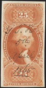Sale 1166, Lot 1336, Revenues: First Issue, cont. (R96-R102)