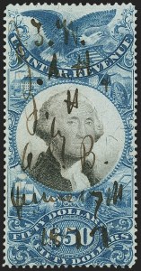 Sale 1166, Lot 1347, Revenues: Second and Third Issues, Proprietary