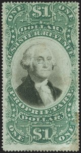 Sale 1166, Lot 1352, Revenues: Second and Third Issues, Proprietary