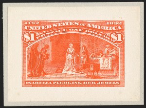 Sale 1166, Lot 535, Essays, Proofs and Specimens, cont.