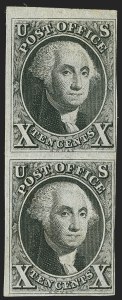 Sale 1166, Lot 570, 10c 1847 Issue (Scott 2)