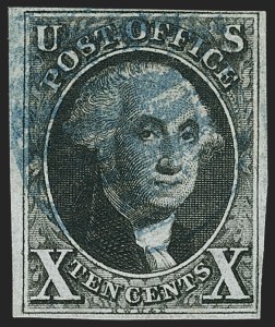 Sale 1166, Lot 579, 10c 1847 Issue (Scott 2)