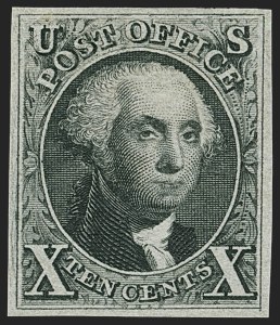 Sale 1166, Lot 584, 1875 Reproduction of 1847 Issue (Scott 3-4)