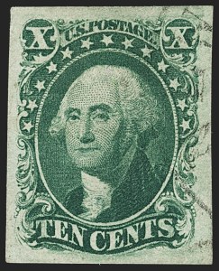Sale 1166, Lot 612, 5c-12c 1851-56 Issue (Scott 12-17)