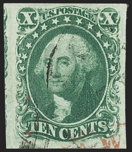 Sale 1166, Lot 616, 5c-12c 1851-56 Issue (Scott 12-17)