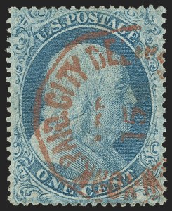 Sale 1166, Lot 621, 1857-60 Issue (Scott 18-39)