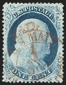 Sale 1166, Lot 630, 1857-60 Issue (Scott 18-39)