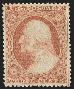 Sale Number 1166, Lot Number 633, 1857-60 Issue (Scott 18-39)