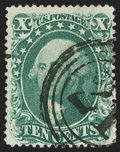 Sale 1166, Lot 645, 1857-60 Issue (Scott 18-39)