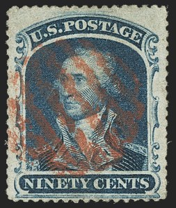 Sale 1166, Lot 651, 1857-60 Issue (Scott 18-39)
