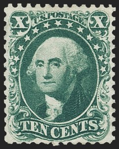 Sale 1166, Lot 659, 1875 Reprint of 1857-60 Issue (Scott 40-47)